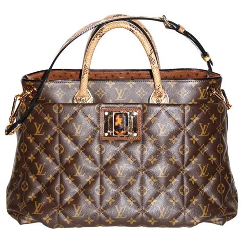 louis vuitton quilted handbag|louis vuitton tote with zipper.